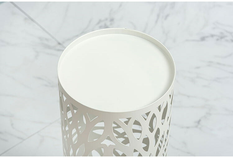 傘立て LFS-184 東谷 傘立て おしゃれ 北欧 スリム 傘たて 省スペース 軽量 軽い 横幅19.5cm 高さ49cm 円形 円柱 アンティーク かわいい アンブレラスタンド スチール コンパクト(代引不可)