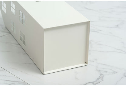 傘立て LFS-185 東谷 傘立て おしゃれ 北欧 スリム 傘たて 省スペース 軽量 軽い 横幅15.5cm 高さ49cm ハウス型 ハウス 家型 アンティーク かわいい アンブレラスタンド スチール コンパクト(代引不可)