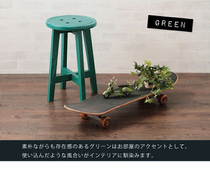 スツール 木製 ボタン アンティーク おしゃれ 玄関 カフェ かわいい チェアー チェア 腰掛イス リビングチェア イス いす 椅子 インテリア