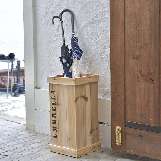ヴィンテージ調 木製 傘立て アンブレラスタンド おしゃれ かわいい シンプル かさたて 傘たて カサ立て アンブレラホルダー レインラック アンブレラ コンパクト 傘入れ 傘スタンド(代引不可)