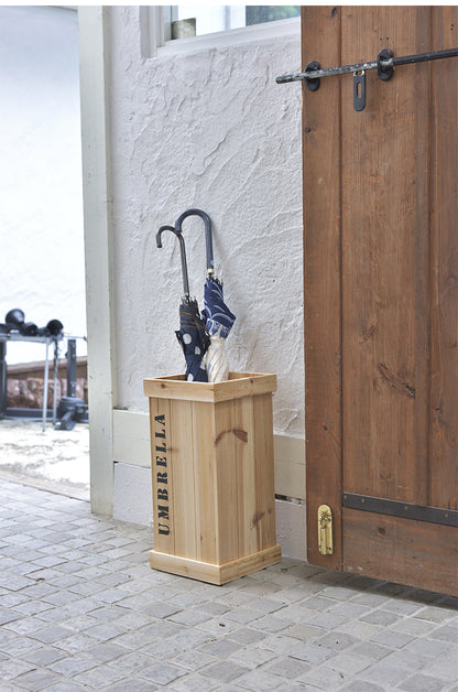 ヴィンテージ調 木製 傘立て アンブレラスタンド おしゃれ かわいい シンプル かさたて 傘たて カサ立て アンブレラホルダー レインラック アンブレラ コンパクト 傘入れ 傘スタンド(代引不可)