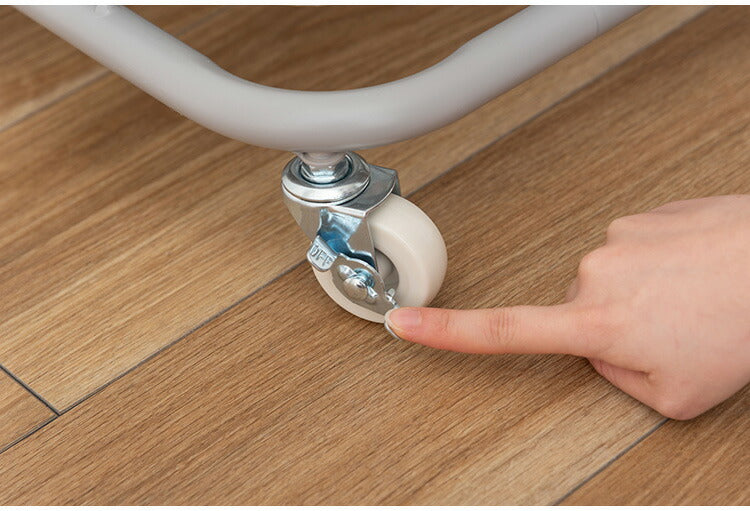 ハンガーワゴン LFS-52 東谷 ハンガーラック コートハンガー ワゴン ハンガー コート掛け 衣類収納 収納家具 洋服掛け ポールハンガー スチール キャスター付き ストッパー付き 高さ調整可能(代引不可)