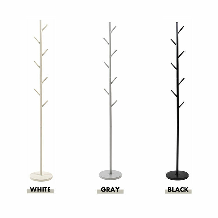 ハンガー LFS-54 東谷 ポールハンガー ハンガー 収納 スチール コートハンガー 帽子 カバン 幅26cm 奥行26cm スリム シンプル おしゃれ 新生活 ブラック(代引不可)