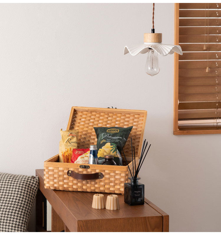 ライト 照明 ライト LED対応 天然木 陶器 吊り下げ式 ペンダントライト リビング キッチン おしゃれ レトロ ダイニング 寝室 カフェ 天井照明 ホワイト 白 シンプル 長さ調節(代引不可)