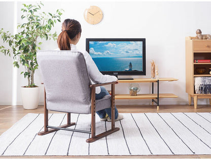 高座椅子 座椅子 7段階リクライニング 4段階高さ調節 シンプル 折りたたみ リクライニングチェア リクライニング 一人掛け 椅子 高座椅子 高座 椅子 リクライニングソファ 一人用(代引不可)