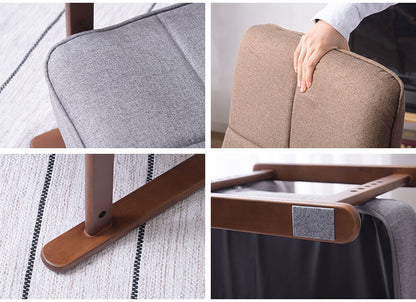 高座椅子 座いす チェア チェアー イス 椅子 脚付き リクライニング ハイバック 高齢者 おしゃれ 高さ調節 アーム付き 肘付き 木製 ファブリック 和風 和室 一人用 コンパクト グレー ブラウン 新生活(代引不可)