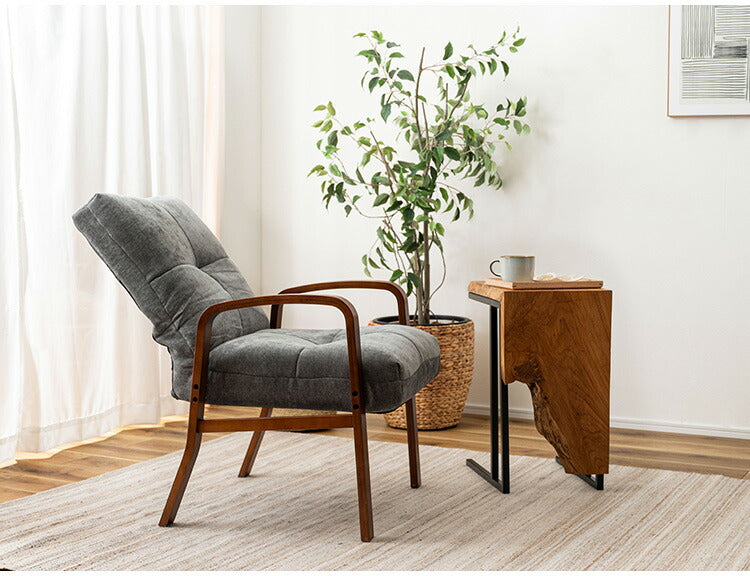 高座椅子 LSS-36 東谷 高座椅子 座椅子 6段階リクライニング シンプル 折りたたみ ゆったり ベージュ(代引不可)