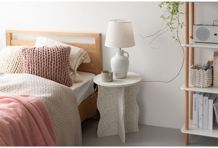 サイドテーブル 幅40cm ナイトテーブル テーブル デスク 北欧 おしゃれ かわいい 寝室 リビング ダイニング ミニテーブル モダン シンプル(代引不可)