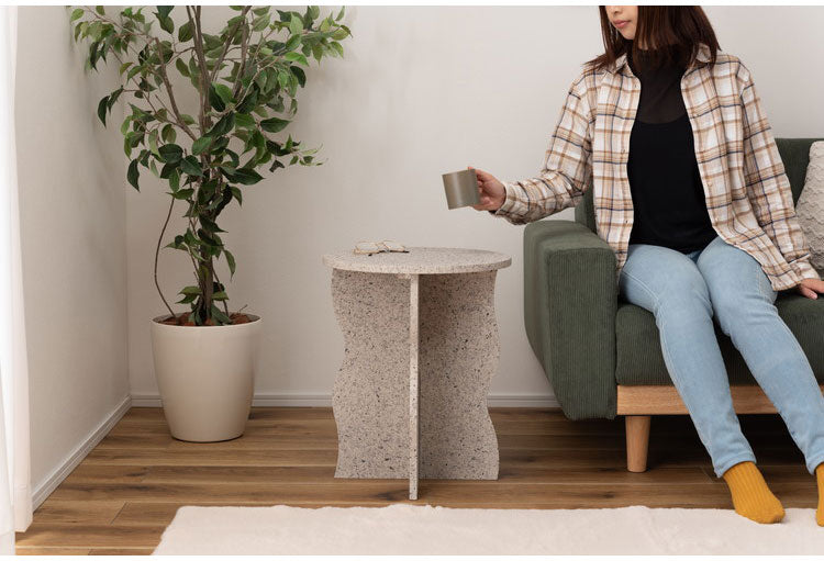 サイドテーブル 幅40cm ナイトテーブル テーブル デスク 北欧 おしゃれ かわいい 寝室 リビング ダイニング ミニテーブル モダン シンプル(代引不可)