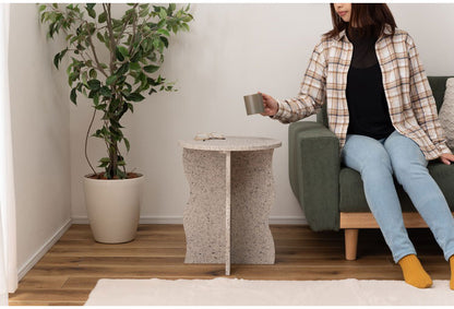 サイドテーブル 幅40cm ナイトテーブル テーブル デスク 北欧 おしゃれ かわいい 寝室 リビング ダイニング ミニテーブル モダン シンプル(代引不可)