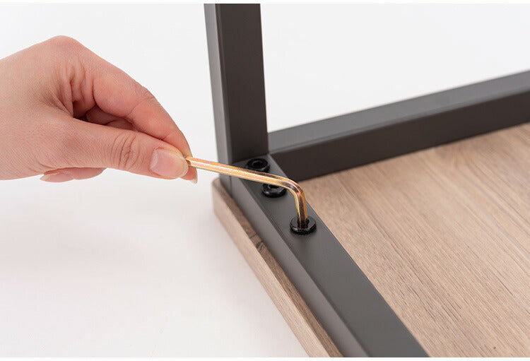 ネストテーブル MIP-15D 東谷 ネストテーブル テーブル 机 ダブル 正方形 リビングテーブル ローテーブル センターテーブル ソファテーブル コンパクト 木目 ナチュラル スチール シンプル ワイド(代引不可)