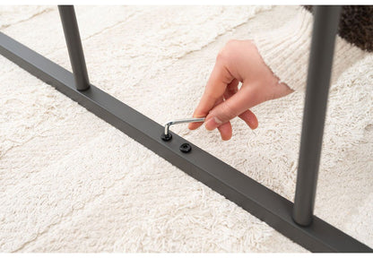 ラダーハンガー MIP-17 東谷 ハンガーラック スリム コンパクト シンプル 組立式 黒 白 ブラック ホワイト 収納 衣類 スタイリッシュ インテリア ディスプレイ 見せる収納 おしゃれ 一人暮らし(代引不可)