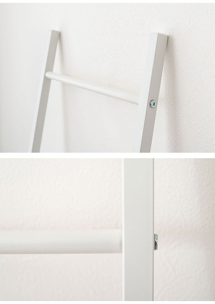 ラダーハンガー MIP-17 東谷 ハンガーラック スリム コンパクト シンプル 組立式 黒 白 ブラック ホワイト 収納 衣類 スタイリッシュ インテリア ディスプレイ 見せる収納 おしゃれ 一人暮らし(代引不可)