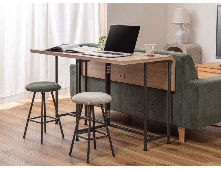 バタフライテーブル テーブル ダイニングテーブル バタフライテーブル バタフライ 伸縮 ナチュラル スチール 北欧 モダン シンプル 花台 台 デスク 作業台 おしゃれ(代引不可)