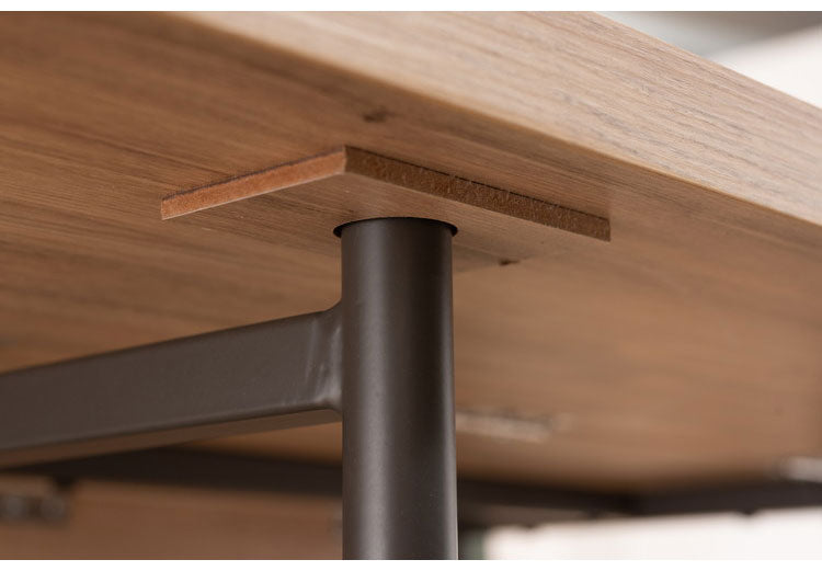 バタフライテーブル テーブル ダイニングテーブル バタフライテーブル バタフライ 伸縮 ナチュラル スチール 北欧 モダン シンプル 花台 台 デスク 作業台 おしゃれ(代引不可)