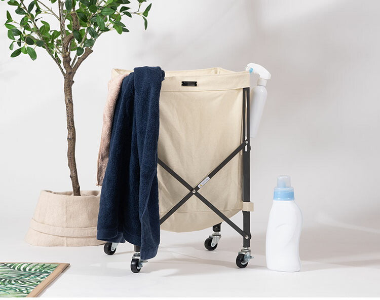 ワゴン バスケット 折りたたみ ランドリーバスケット キャスター付き おしゃれ コンパクト スリム 一人暮らし シンプル 収納 衣類収納 小物収納 マガジン収納 軽量 軽い 持ち運び リビング(代引不可)