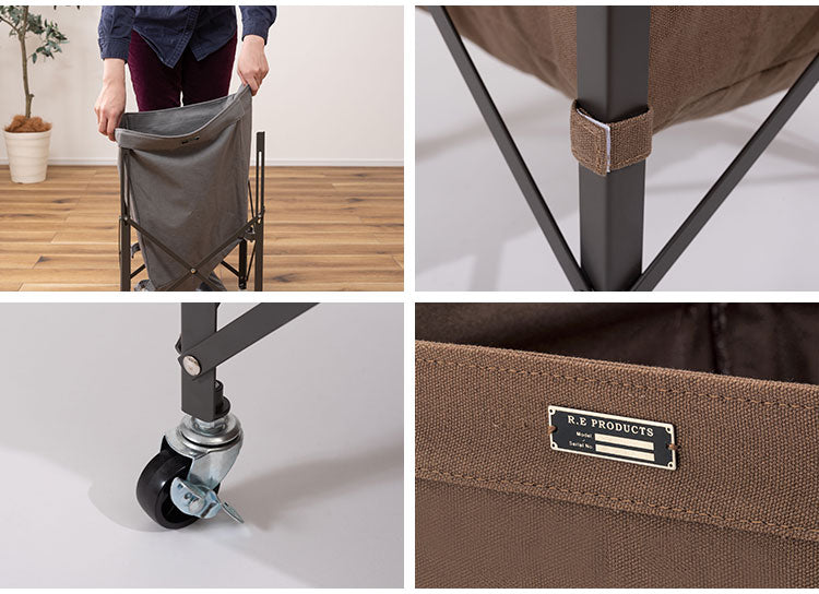 ワゴン バスケット 折りたたみ ランドリーバスケット キャスター付き おしゃれ コンパクト スリム 一人暮らし シンプル 収納 衣類収納 小物収納 マガジン収納 軽量 軽い 持ち運び リビング(代引不可)