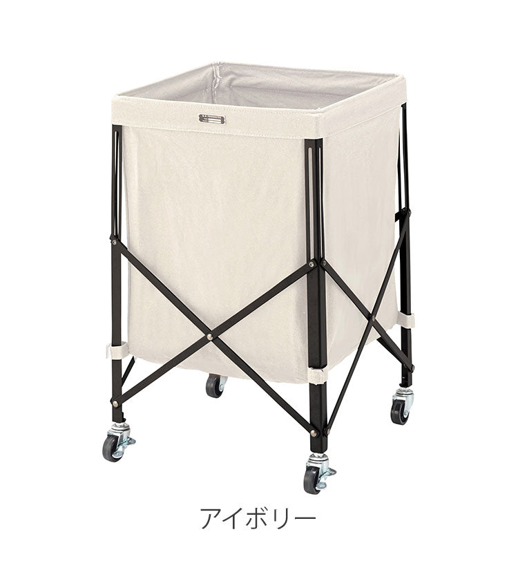 ワゴン バスケット 折りたたみ ランドリーバスケット キャスター付き おしゃれ コンパクト スリム 一人暮らし シンプル 収納 衣類収納 小物収納 マガジン収納 軽量 軽い 持ち運び リビング(代引不可)