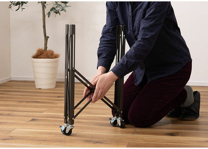 ワゴン バスケット 折りたたみ ランドリーバスケット キャスター付き おしゃれ コンパクト スリム 一人暮らし シンプル 収納 衣類収納 小物収納 マガジン収納 軽量 軽い 持ち運び リビング(代引不可)