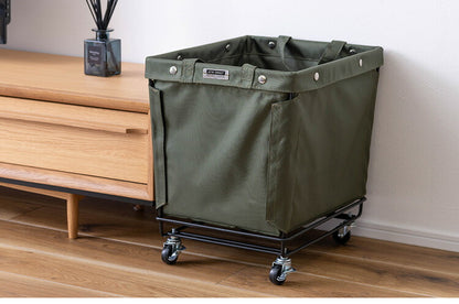 バスケットワゴン キャスター付き 収納 収納家具 ランドリーボックス 小物入れ 小物収納 一人暮らし 収納ボックス おしゃれ 北欧 片付け 模様替え かご 収納かご(代引不可)