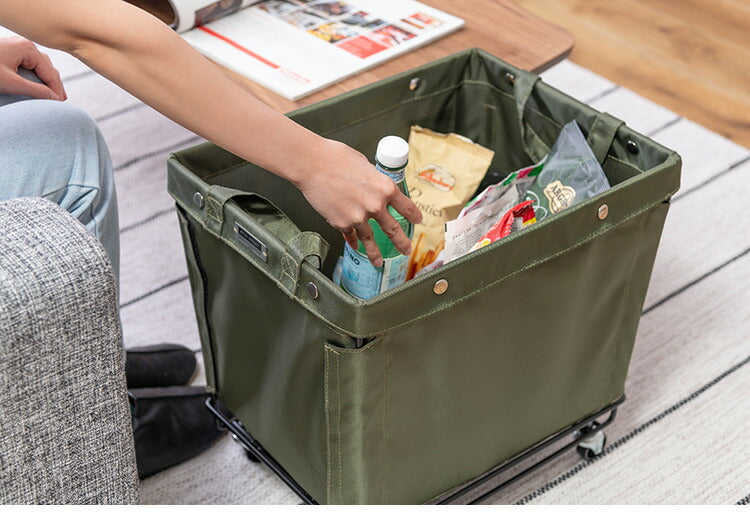 バスケットワゴン キャスター付き 収納 収納家具 ランドリーボックス 小物入れ 小物収納 一人暮らし 収納ボックス おしゃれ 北欧 片付け 模様替え かご 収納かご(代引不可)