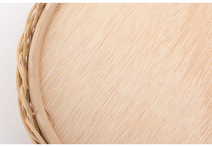 ラタンミラー ミラー 鏡 姿見 壁掛け ウォールミラー 丸型 円型 ラタン 籐 シンプル おしゃれ ナチュラル インテリア 省スペース 新生活 一人暮らし(代引不可)