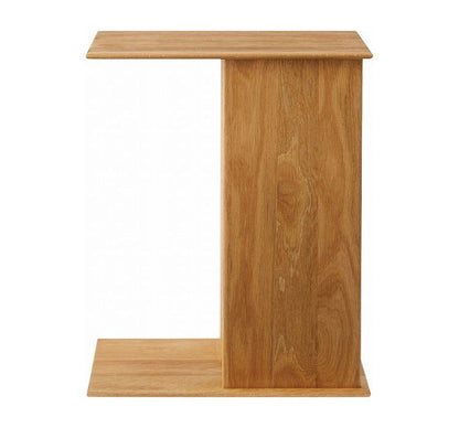 サイドテーブル 木製サイドテーブル ナイトテーブル おしゃれ オーク 無垢材 ナチュラル 天然木 北欧 モダン シンプル 収納 マガジンラック 寝室 ソファサイド ベッドサイド(代引不可)