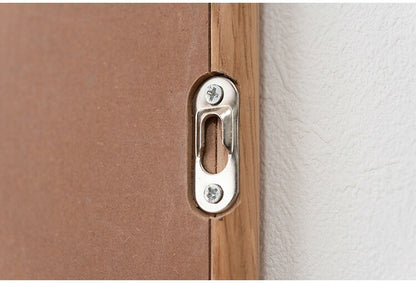 ウォールミラー MTK-310 東谷 ウォールミラー ミラー 鏡 かがみ 壁 壁掛け 壁掛けミラー 姿見 長方形 80×40 40×80 木製 天然木 オーク ドレッサー 玄関 リビング 飛散防止 ナチュラル ベージュ(代引不可)