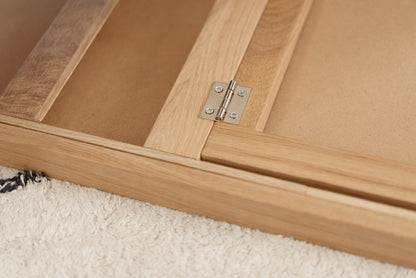 鏡 ミラー スリム スタンドミラー おしゃれ 全身ミラー 姿見 全身鏡 壁掛けミラー ウォールミラー オーク オーク無垢材 北欧 ナチュラル シンプル モダン 飛散防止 省スペース 一人暮らし ワンルーム(代引不可)