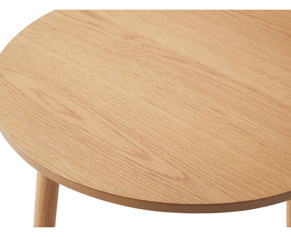 サイドテーブル 幅70cm 3本脚 円形 ラウンド ネストテーブル テーブル コンパクト シンプル ナチュラル 北欧 かわいい おしゃれ 丸型 ラウンド 木製 天然木 一人暮らし ソファ(代引不可)