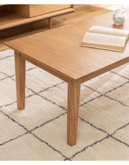 リビングテーブル 幅110cm センターテーブル テーブル おしゃれ 北欧 シンプル ナチュラル 木製 天然木 一人暮らし 食卓 ソファ 座椅子 新生活(代引不可)