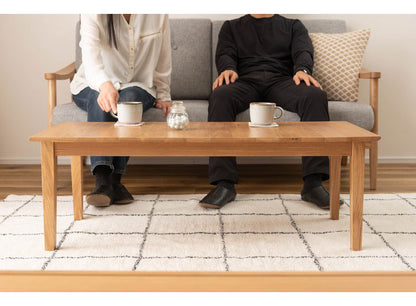 リビングテーブル 幅110cm センターテーブル テーブル おしゃれ 北欧 シンプル ナチュラル 木製 天然木 一人暮らし 食卓 ソファ 座椅子 新生活(代引不可)