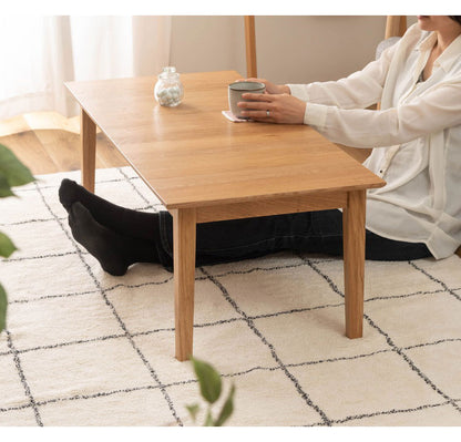 リビングテーブル 幅110cm センターテーブル テーブル おしゃれ 北欧 シンプル ナチュラル 木製 天然木 一人暮らし 食卓 ソファ 座椅子 新生活(代引不可)