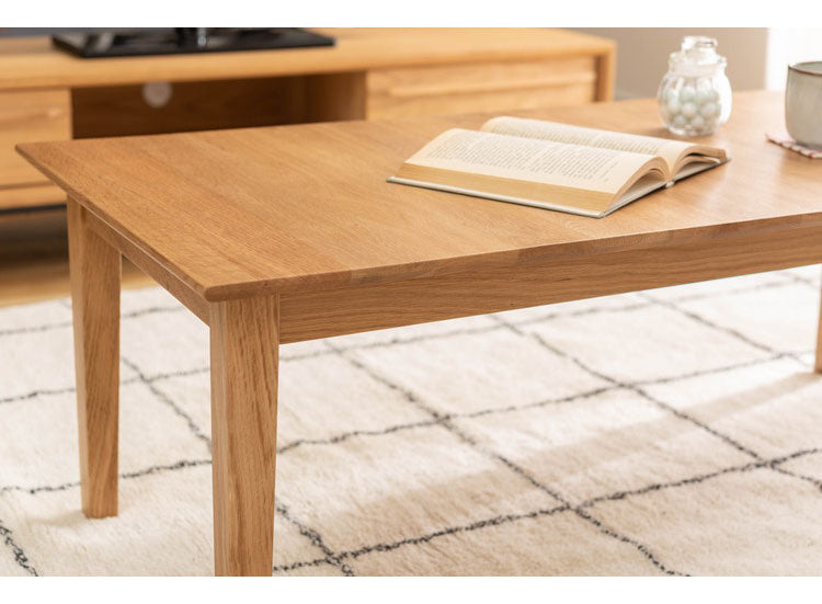 リビングテーブル 幅110cm センターテーブル テーブル おしゃれ 北欧 シンプル ナチュラル 木製 天然木 一人暮らし 食卓 ソファ 座椅子 新生活(代引不可)