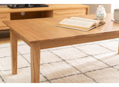 リビングテーブル 幅110cm センターテーブル テーブル おしゃれ 北欧 シンプル ナチュラル 木製 天然木 一人暮らし 食卓 ソファ 座椅子 新生活(代引不可)