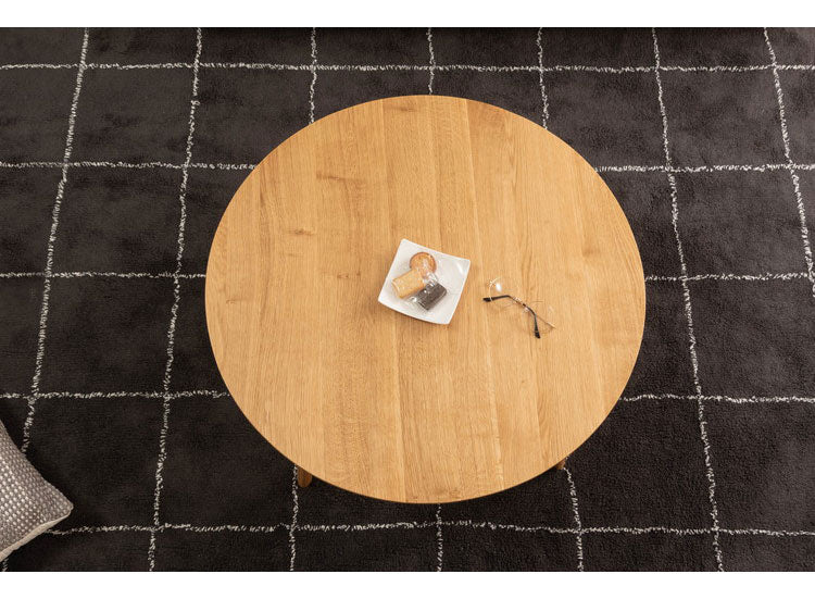 ラウンドテーブル 円形テーブル 丸型 幅75cm 木製 天然木 センターテーブル リビングテーブル テーブル 北欧 シンプル おしゃれ ラウンド 丸型 ソファ 座椅子 一人暮らし 新生活(代引不可)