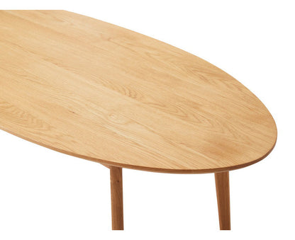 センターテーブル 幅120cm 楕円形 リビングテーブル 北欧 おしゃれ シンプル コンパクト 木製 天然木 楕円型 スタイリッシュ リビング 一人暮らし ソファ 座椅子(代引不可)