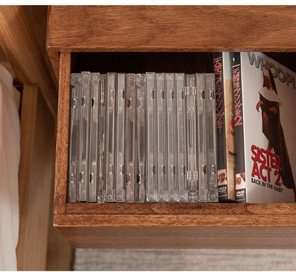 サイドチェスト ベッドサイド ソファサイド チェスト ナイトテーブル 収納 引き出し シンプル 北欧 おしゃれ かわいい ブックスタンド コンパクト 木製 天然木 見せる収納 隠す収納(代引不可)