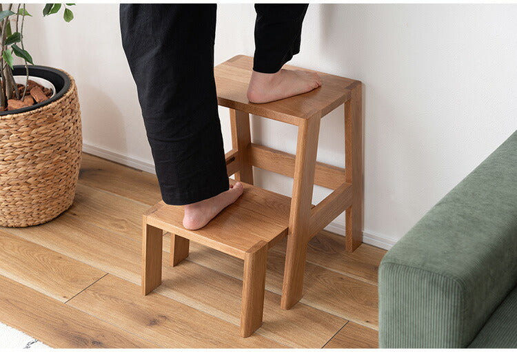 ステップ台 MTK-350 東谷 ステップ台 踏み台 ディスプレイ ナチュラル シンプル 木製 天然木 おしゃれ スツール サイドテーブル 収納 玄関 リビング ダイニング コンパクト 小さい(代引不可)
