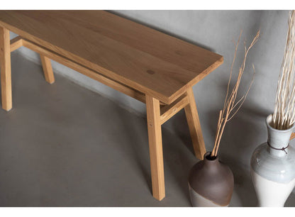 ベンチ 幅90cm 天然木 木製 椅子 チェア 腰掛け 北欧 シンプル おしゃれ かわいい ナチュラル フラット 玄関 ディスプレイ グリーン オブジェ 北欧(代引不可)