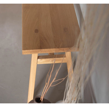 ベンチ 幅90cm 天然木 木製 椅子 チェア 腰掛け 北欧 シンプル おしゃれ かわいい ナチュラル フラット 玄関 ディスプレイ グリーン オブジェ 北欧(代引不可)