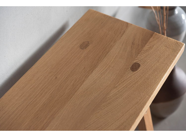 ベンチ 幅90cm 天然木 木製 椅子 チェア 腰掛け 北欧 シンプル おしゃれ かわいい ナチュラル フラット 玄関 ディスプレイ グリーン オブジェ 北欧(代引不可)