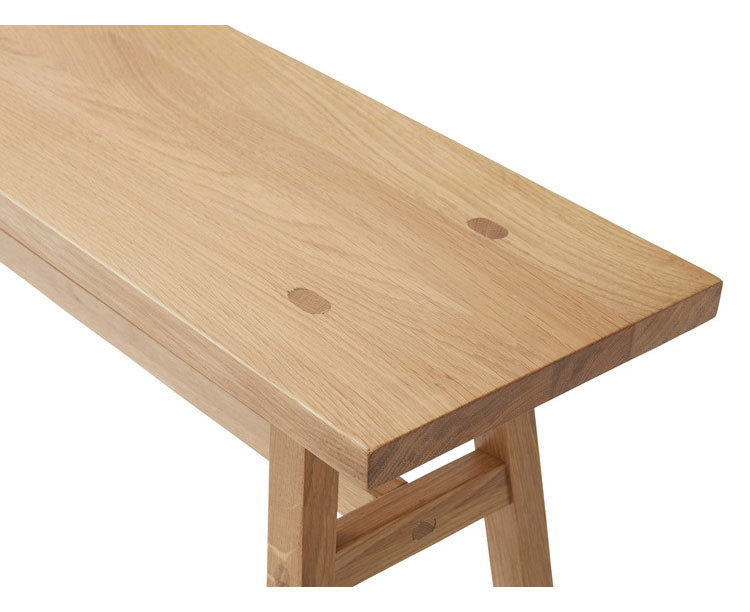 ベンチ 幅90cm 天然木 木製 椅子 チェア 腰掛け 北欧 シンプル おしゃれ かわいい ナチュラル フラット 玄関 ディスプレイ グリーン オブジェ 北欧(代引不可)