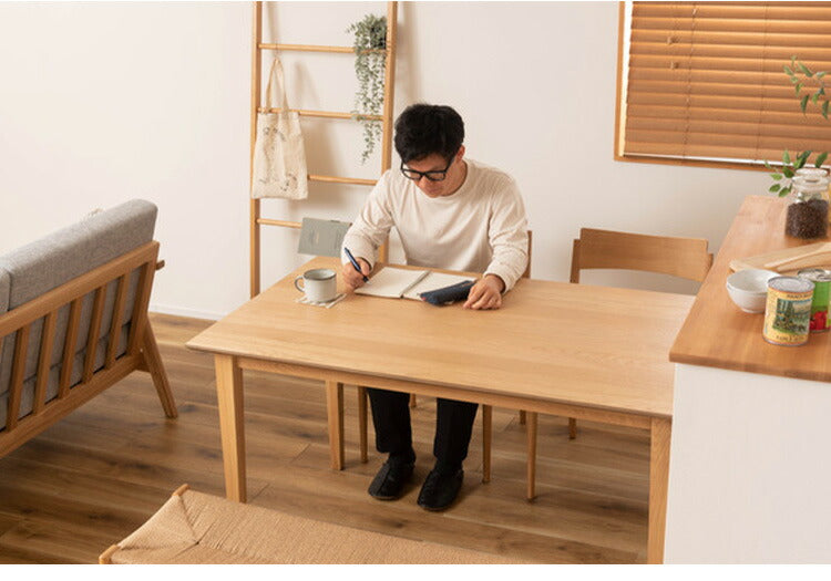 ダイニングセット 5点 テーブル幅135cm チェア4点セット MTK-331 ACE-73 ヘンリー 東谷 ダイニングテーブル ダイニングチェア テーブル チェア イス 椅子 机 インテリア 北欧 おしゃれ(代引不可)