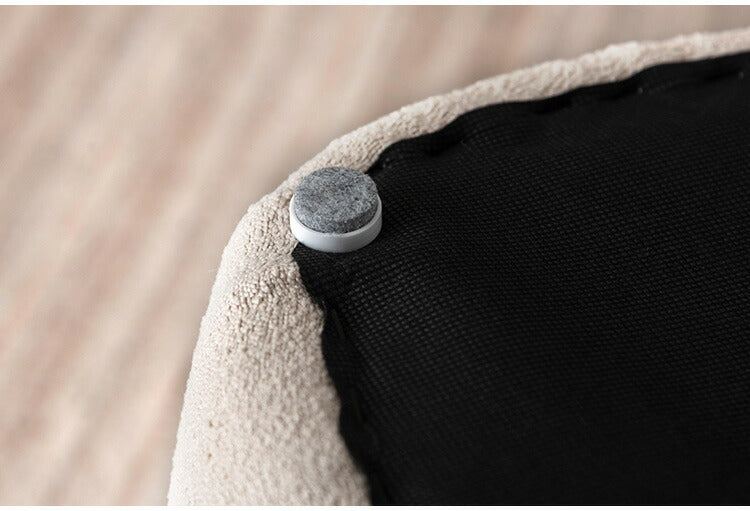 スツール MYS-607 東谷 スツール イス 椅子 チェア チェアー 腰掛け 円形 丸型 丸 円 三角 ベージュ シンプル モダン デザイン 個性的 無地 ファブリック 布地 リビング 寝室 おしゃれ 足置き(代引不可)