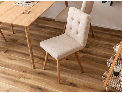 ダイニングチェア チェア 椅子 イス 回転式 座面回転 北欧 ナチュラル 天然木 ファブリック グレー ブラウン アイボリー シンプル かわいい(代引不可)