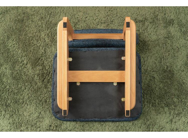 フロアチェア 座椅子 天然木 木製 和風 和室 ローチェア こたつ チェア イス 椅子 おしゃれ シンプル ロースタイル 和風 和室 アームレス 肘なし 背もたれ センターテーブル リビング 一人暮らし(代引不可)