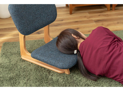 フロアチェア 座椅子 天然木 木製 和風 和室 ローチェア こたつ チェア イス 椅子 おしゃれ シンプル ロースタイル 和風 和室 アームレス 肘なし 背もたれ センターテーブル リビング 一人暮らし(代引不可)