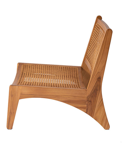 フロアチェア 1人掛け リビング 天然木 ラタン おしゃれ ロータイプ 腰掛け シンプル 椅子 いす 北欧 リビングチェア かわいい 和室 洋室(代引不可)