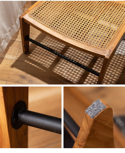 フロアチェア 1人掛け リビング 天然木 ラタン おしゃれ ロータイプ 腰掛け シンプル 椅子 いす 北欧 リビングチェア かわいい 和室 洋室(代引不可)